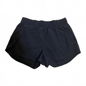 Under Armour Women's Black Athletic Sporty Yoga Running Shorts Size Large